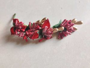 Floral Hair Accessory Combo Of 3 Pc