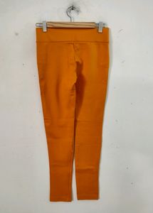 Zara Yellow Skinny Pant ( Women)