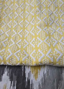 Yellow Embroidered Kurta Set