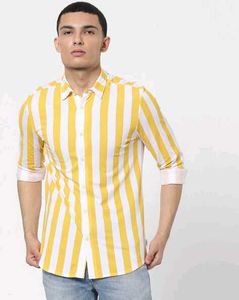 Yellow Stripes Shirt