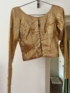 Women Slip-on Embellished Blouse