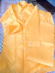 Yellow Esthetic Shervani