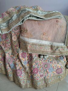 Pastel Green Lehenga