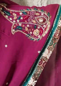 Beautiful Heavy Work Saree🎀