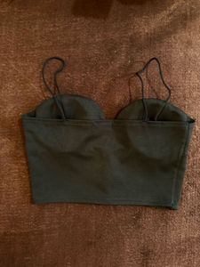 Black crop Top