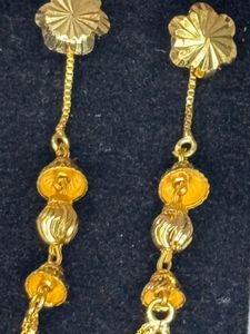 Gold-Tone Dangle Earrings