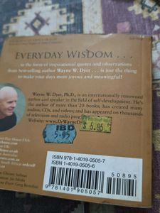 Everyday Wisdom by Dr. Wayne Dyer