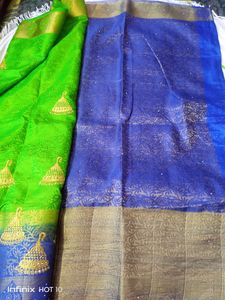 One Day  Offer 💥💥Silk Saree With Blouse