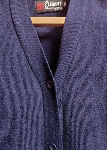 Navy Blue Cardigan