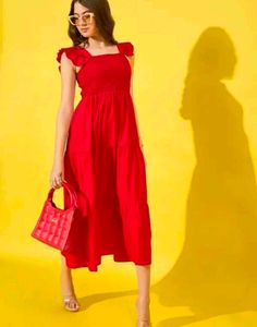 Chic Red Sundress