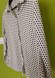 Polka Dot  Shirt, New With Tag