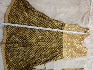Sequin Churidar Set