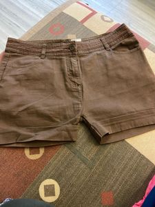 Shorts With Ruffle Top