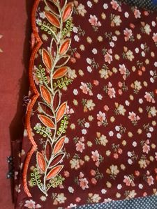 Cotton Mix All Over 5 Meter Suit