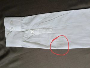 2 White Ruff Shirt