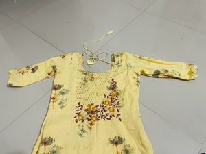 Cotton Kurta Plazo set