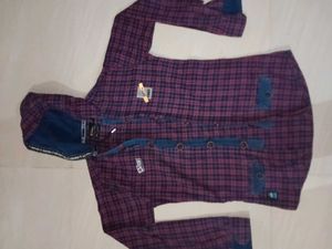 Checkered Hooded Jacket