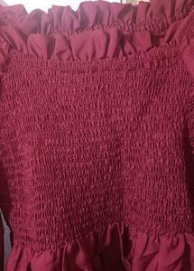 Elegant Long Sleeve Peplum Top