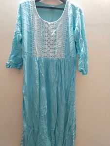 Light Blue Maxi Dress