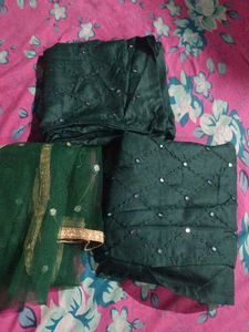 Green Kurta Set