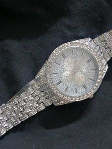 Sparkling Silver Watch