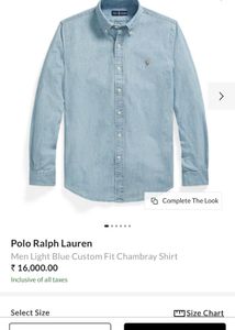 Ralph Lauren Old Money Light Blue Shirt