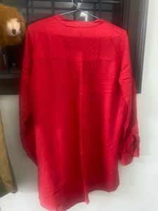 Red Colour Top With Almost New Condition