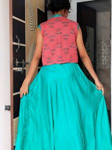 Umbrella Gown With Koti