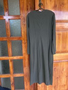 loose dress 2 tone color