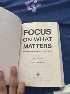 Focus On What Matters - Darius Foroux