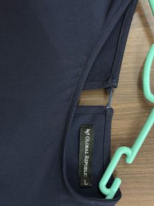 Elegant Navy Blue Blouse