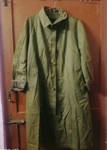 Olive Green Trench Coat