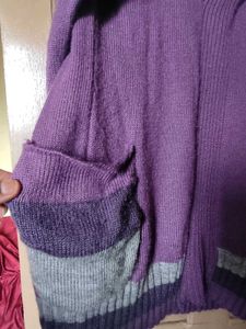 Purple Pullover With Side Pockets💜💕