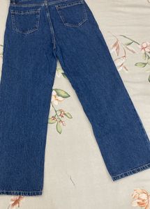 Wide Leg Jeans( 1 Time Wear Only )