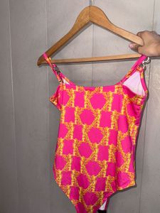 Partywear Bodysuit Top With Gold Details On Sleeve