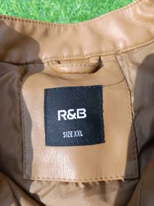 Tan Brown Leather Jacket