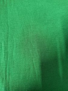 Green Colour Body Fit Short Top