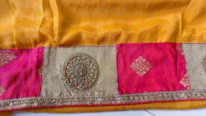Heavy Border Saree 🎀