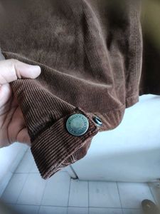 Corduroy Allen solly Jacket Sleevless