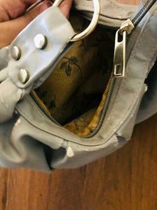 Vintage Gray Shoulder Bag
