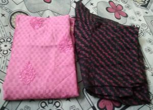 Pink &amp; Black Dress