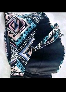 42 D Bikini Bra Aztec Print
