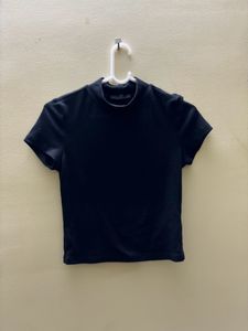 Black Fitted Top