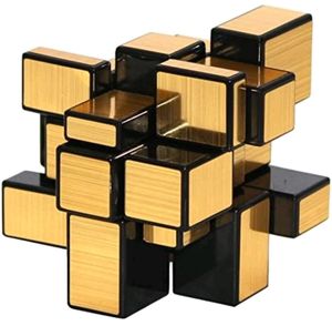 Cubelelo Shengshou 3x3 Golden Mirror Puzzle Cube 3