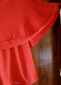 Dotted Cape Top