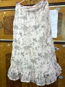 QUIERO Printed Oyster Midi Skirt L/34