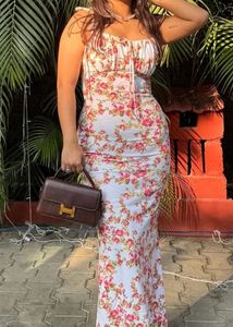 32-34 36 Floral Maxi Dress long