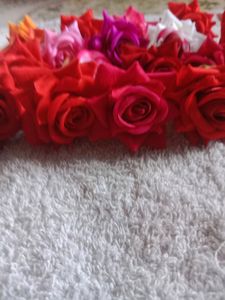 Combo Of Beautiful Duplicate Rose Flowers For Hair