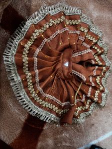 Krishna Dress size 6,7,8 fabric wollen