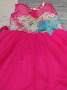 Cute Pink Girls Dress